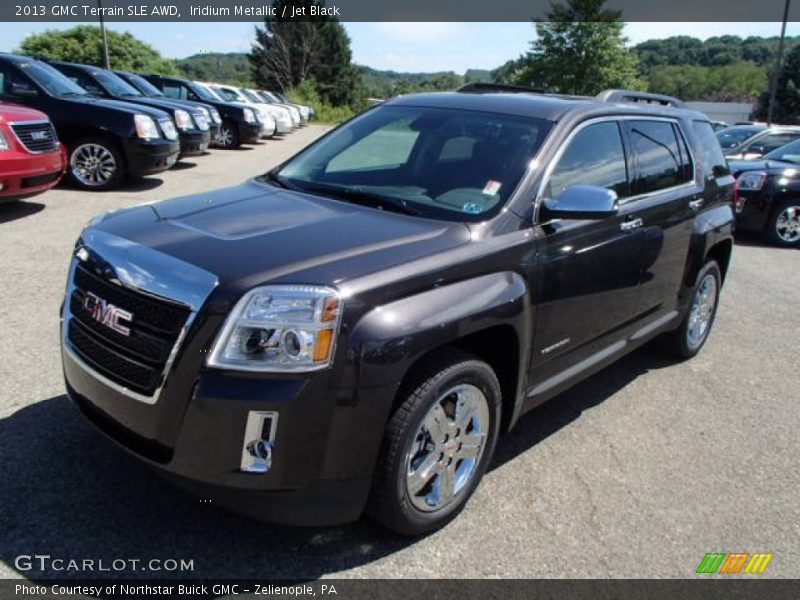 Iridium Metallic / Jet Black 2013 GMC Terrain SLE AWD
