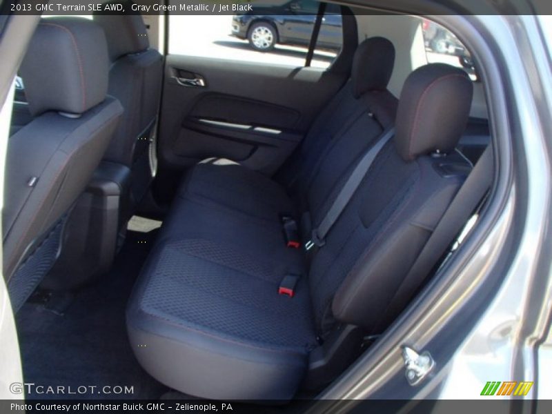 Gray Green Metallic / Jet Black 2013 GMC Terrain SLE AWD