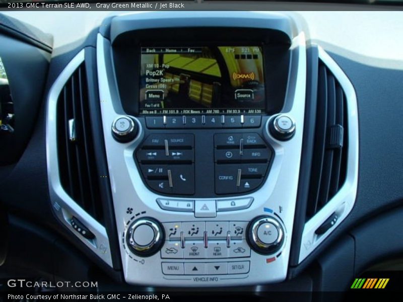 Gray Green Metallic / Jet Black 2013 GMC Terrain SLE AWD