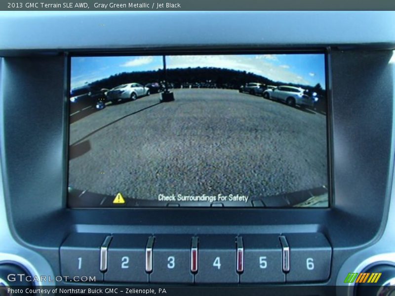 Gray Green Metallic / Jet Black 2013 GMC Terrain SLE AWD
