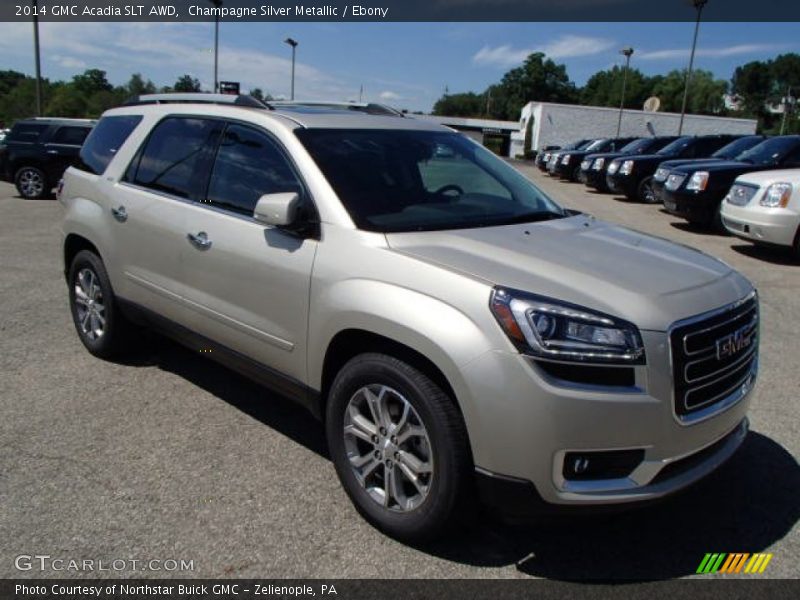 Front 3/4 View of 2014 Acadia SLT AWD