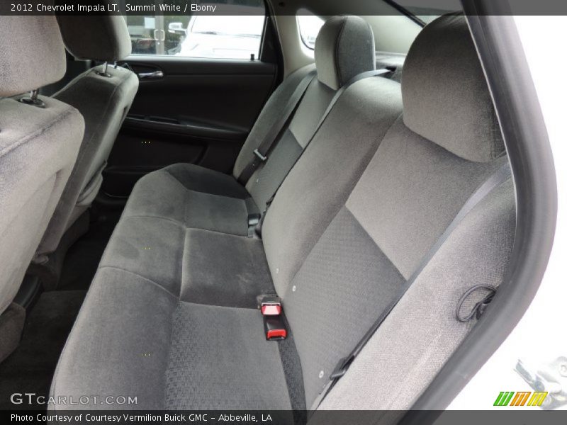 Summit White / Ebony 2012 Chevrolet Impala LT