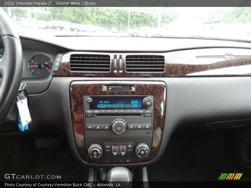 Summit White / Ebony 2012 Chevrolet Impala LT
