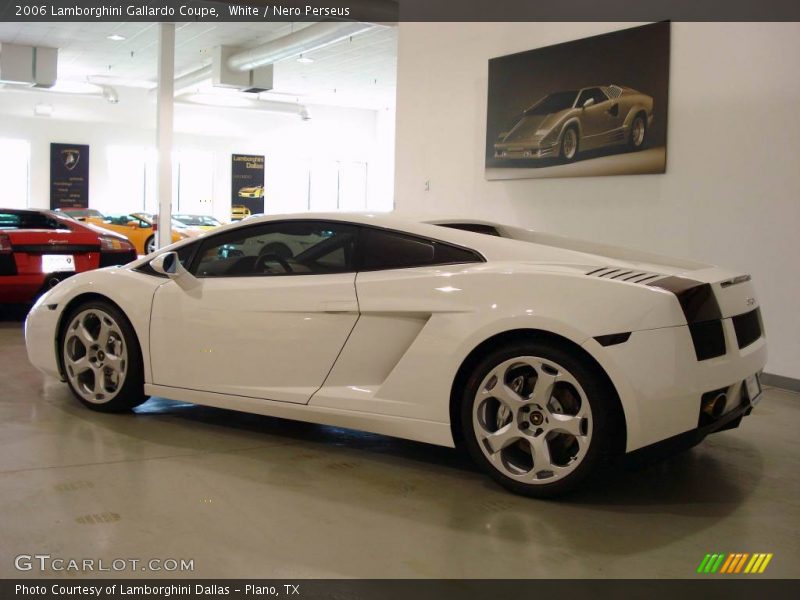 White / Nero Perseus 2006 Lamborghini Gallardo Coupe