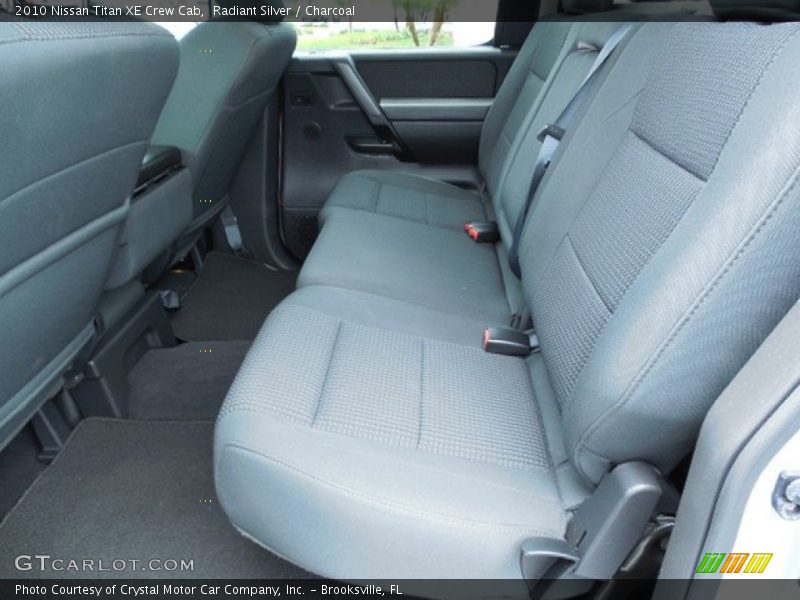 Radiant Silver / Charcoal 2010 Nissan Titan XE Crew Cab