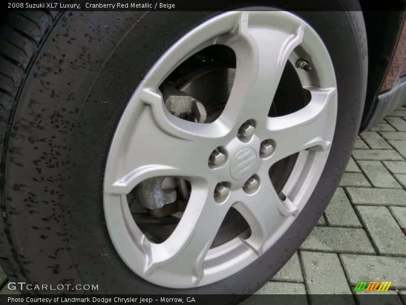 Cranberry Red Metallic / Beige 2008 Suzuki XL7 Luxury