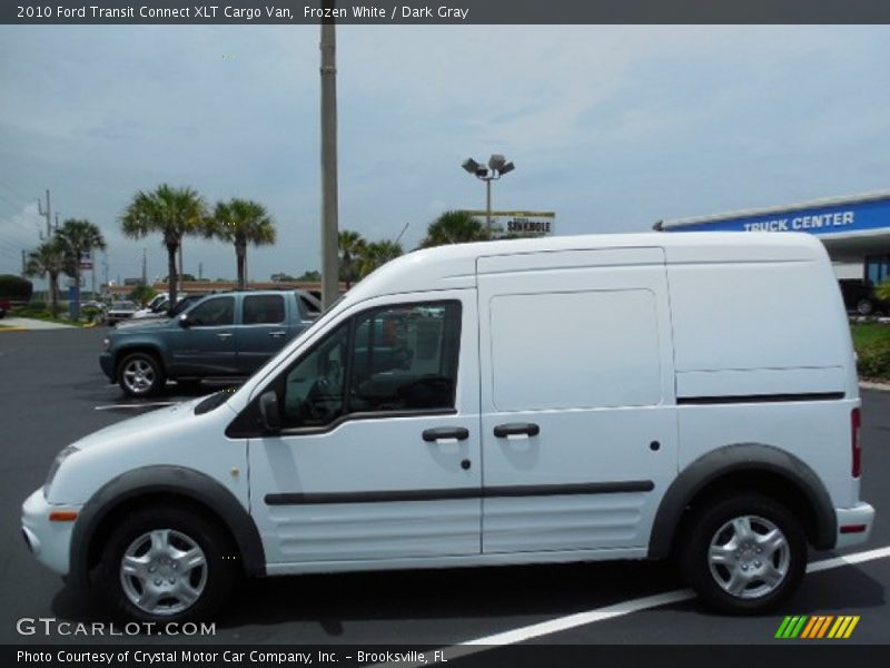 Frozen White / Dark Gray 2010 Ford Transit Connect XLT Cargo Van