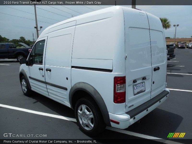 Frozen White / Dark Gray 2010 Ford Transit Connect XLT Cargo Van