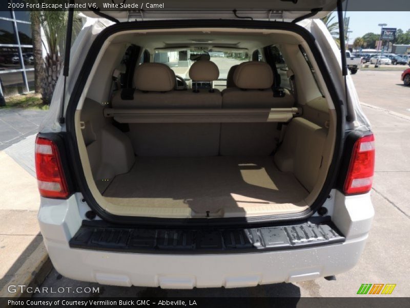 White Suede / Camel 2009 Ford Escape Limited V6