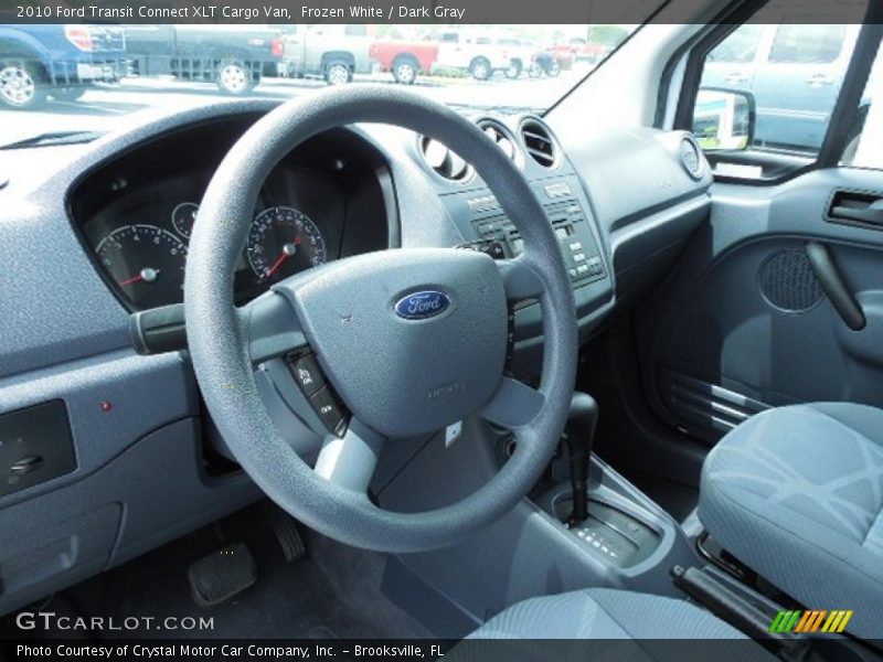 Frozen White / Dark Gray 2010 Ford Transit Connect XLT Cargo Van