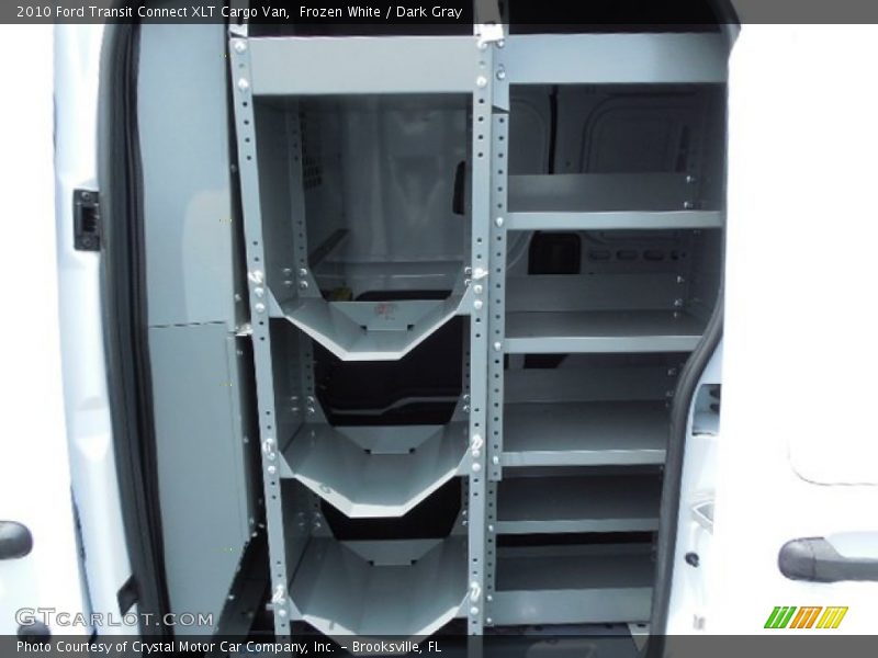 Frozen White / Dark Gray 2010 Ford Transit Connect XLT Cargo Van