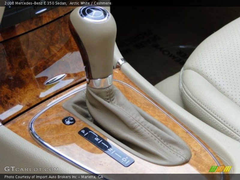 Arctic White / Cashmere 2008 Mercedes-Benz E 350 Sedan