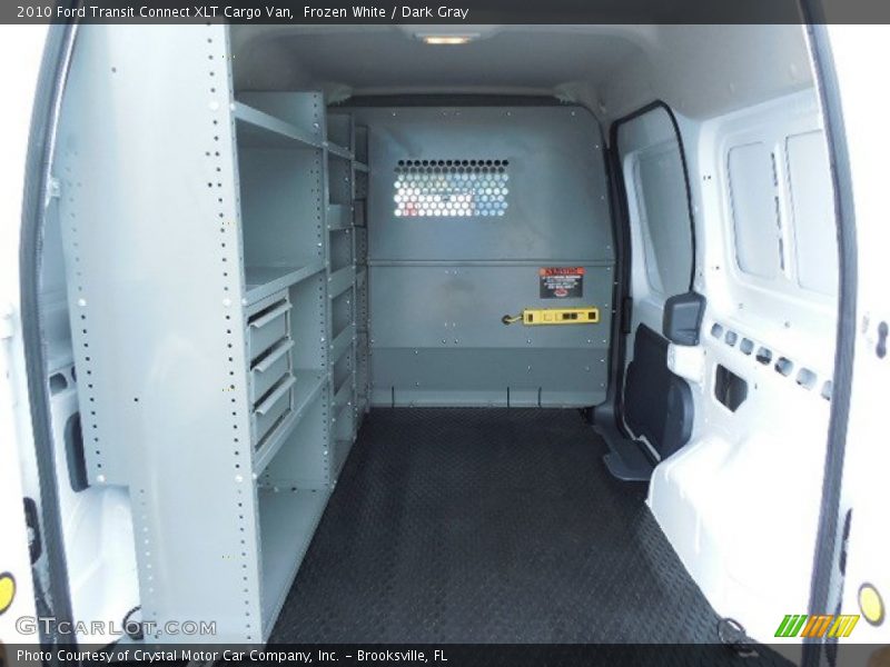 Frozen White / Dark Gray 2010 Ford Transit Connect XLT Cargo Van