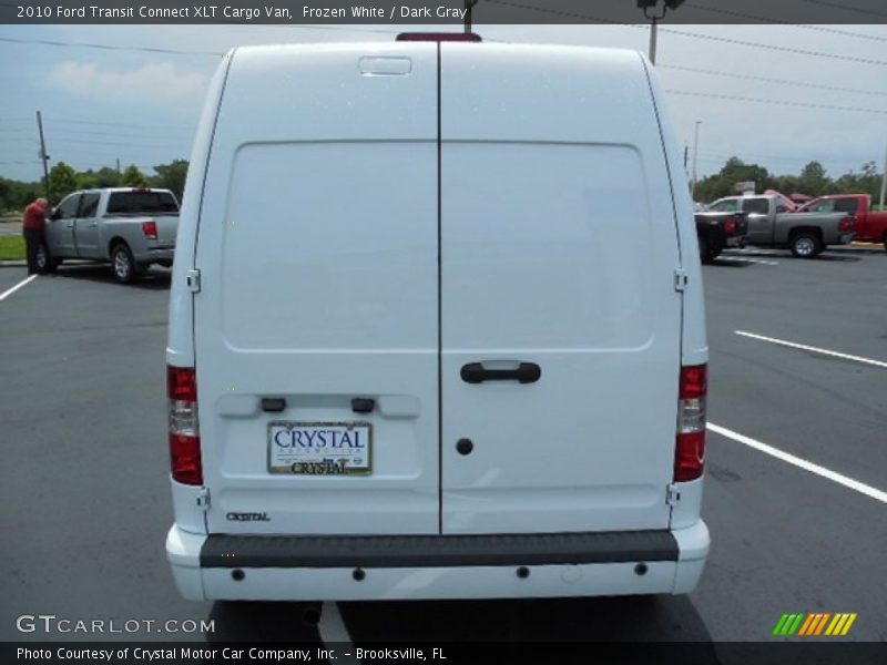 Frozen White / Dark Gray 2010 Ford Transit Connect XLT Cargo Van