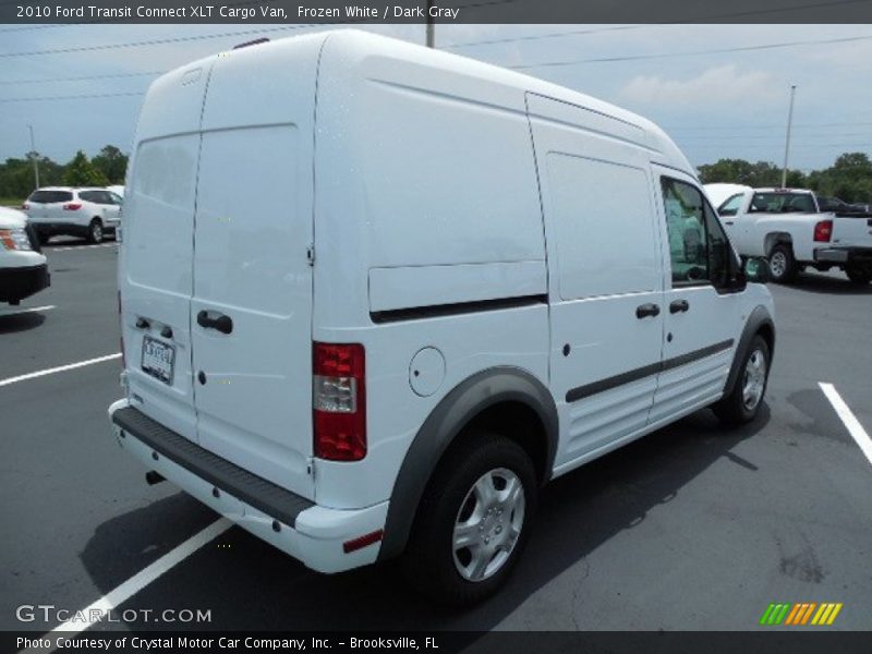 Frozen White / Dark Gray 2010 Ford Transit Connect XLT Cargo Van