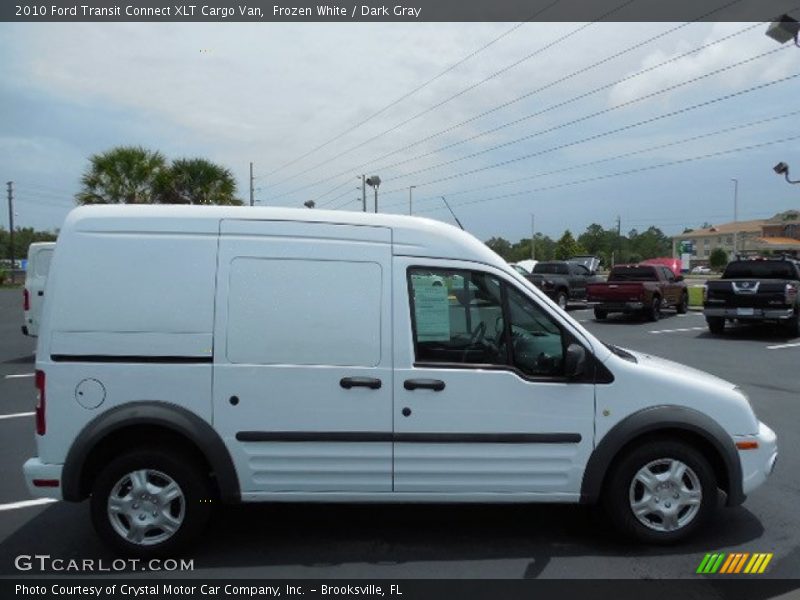 Frozen White / Dark Gray 2010 Ford Transit Connect XLT Cargo Van