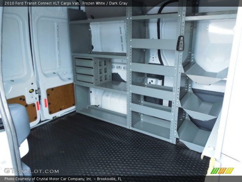 Frozen White / Dark Gray 2010 Ford Transit Connect XLT Cargo Van