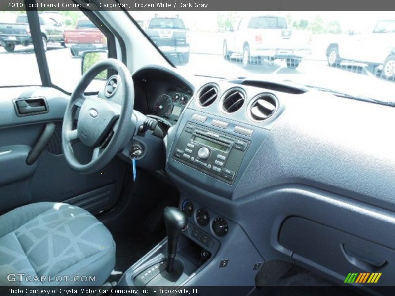 Frozen White / Dark Gray 2010 Ford Transit Connect XLT Cargo Van
