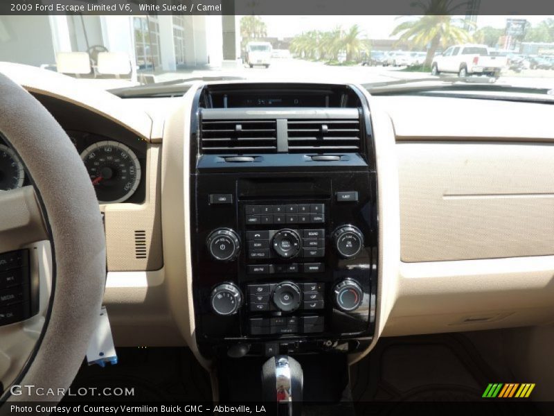 White Suede / Camel 2009 Ford Escape Limited V6