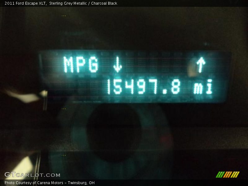 Sterling Grey Metallic / Charcoal Black 2011 Ford Escape XLT