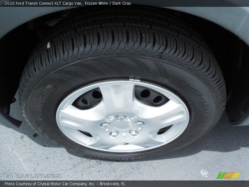 Frozen White / Dark Gray 2010 Ford Transit Connect XLT Cargo Van