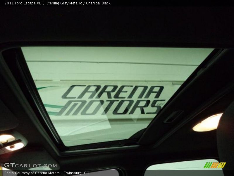 Sterling Grey Metallic / Charcoal Black 2011 Ford Escape XLT