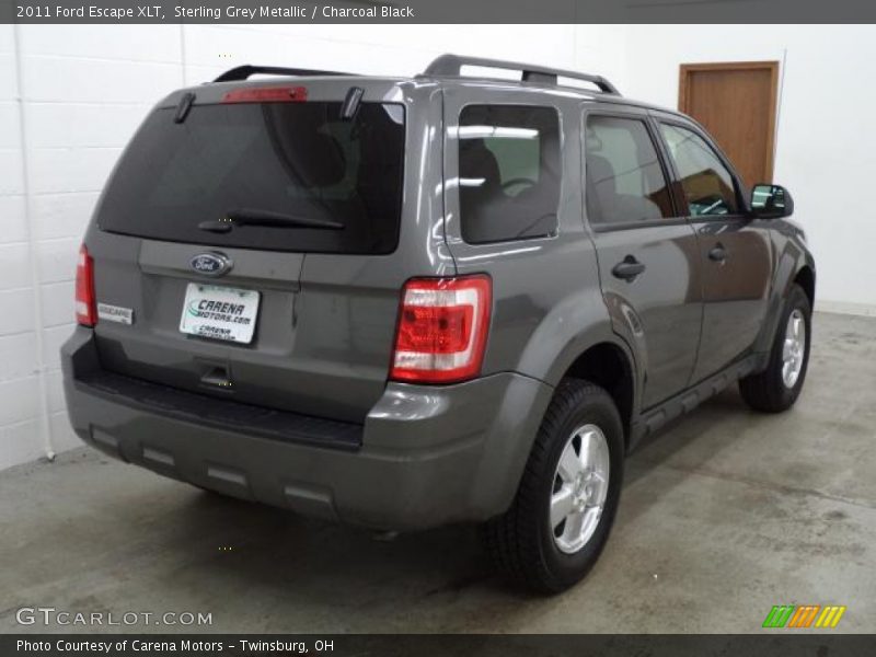 Sterling Grey Metallic / Charcoal Black 2011 Ford Escape XLT
