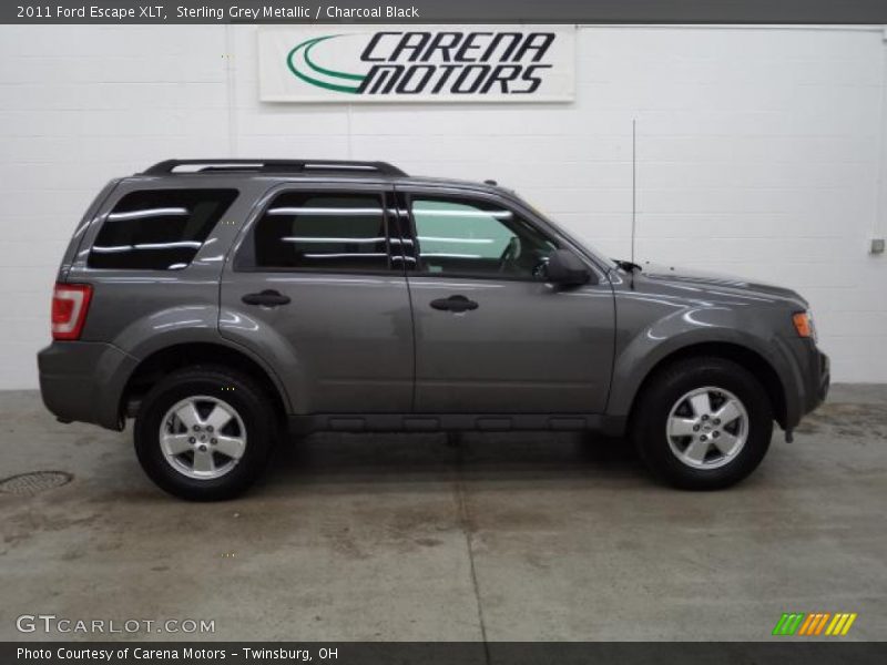 Sterling Grey Metallic / Charcoal Black 2011 Ford Escape XLT