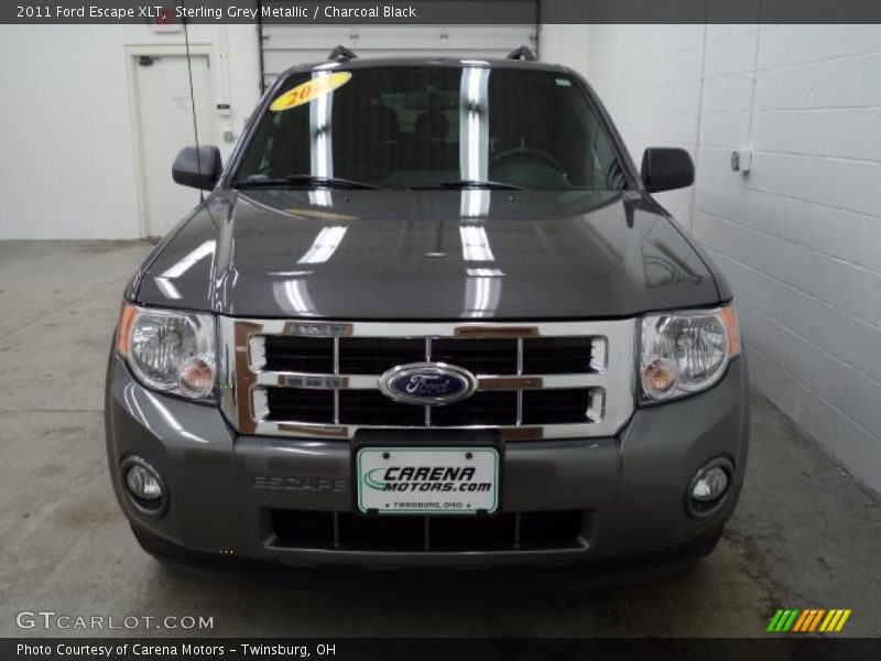 Sterling Grey Metallic / Charcoal Black 2011 Ford Escape XLT