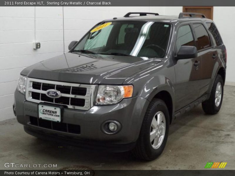 Sterling Grey Metallic / Charcoal Black 2011 Ford Escape XLT