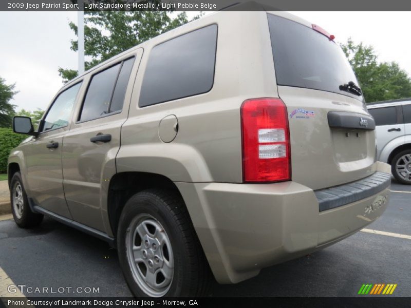 Light Sandstone Metallic / Light Pebble Beige 2009 Jeep Patriot Sport