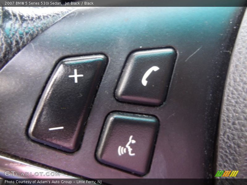 Jet Black / Black 2007 BMW 5 Series 530i Sedan