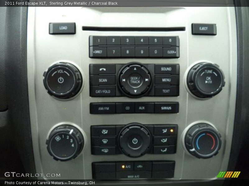 Sterling Grey Metallic / Charcoal Black 2011 Ford Escape XLT