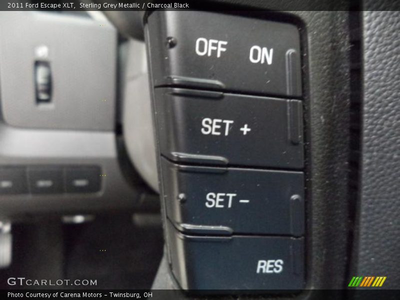 Sterling Grey Metallic / Charcoal Black 2011 Ford Escape XLT