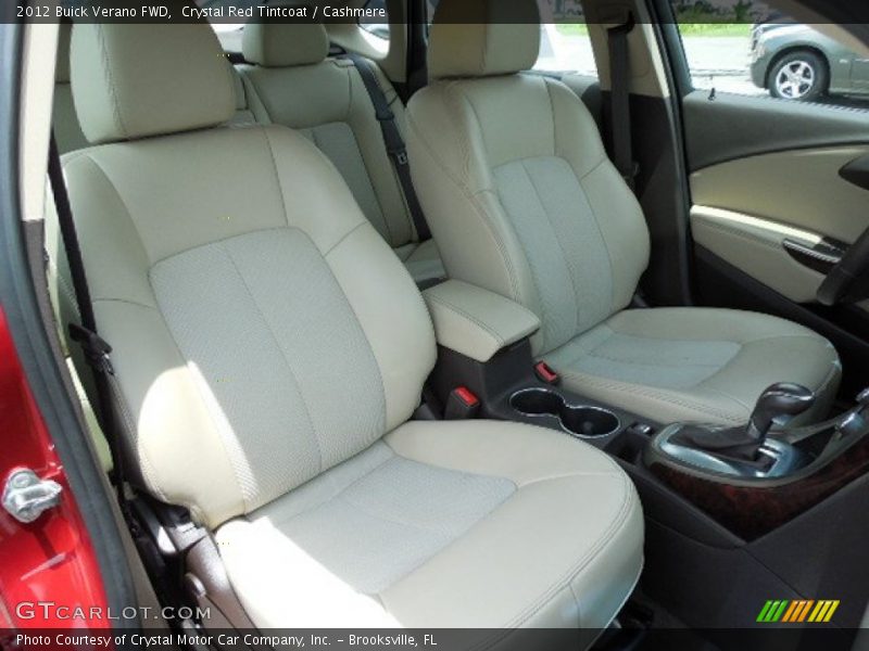 Crystal Red Tintcoat / Cashmere 2012 Buick Verano FWD