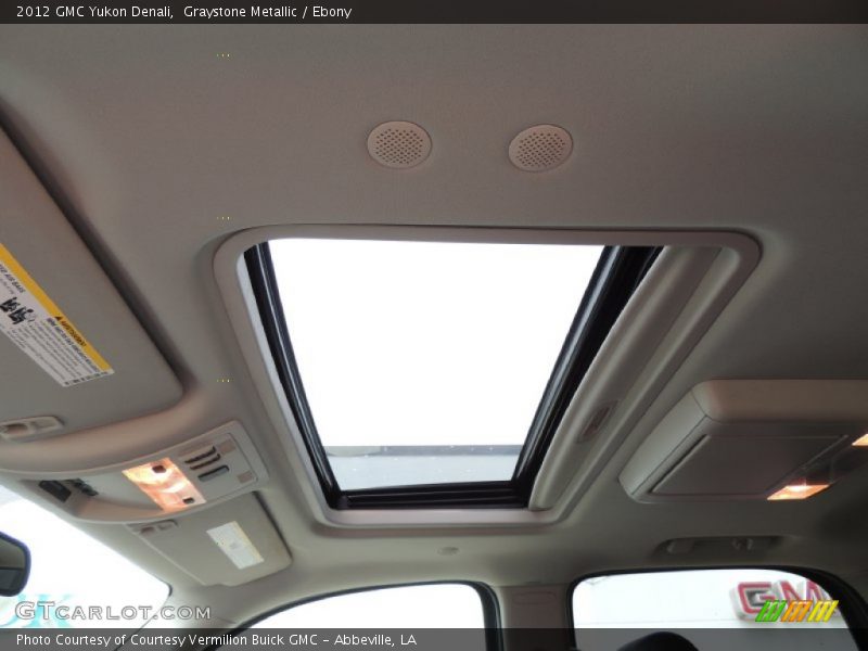 Graystone Metallic / Ebony 2012 GMC Yukon Denali
