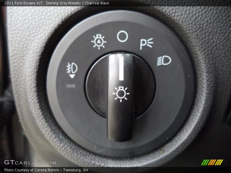 Sterling Grey Metallic / Charcoal Black 2011 Ford Escape XLT