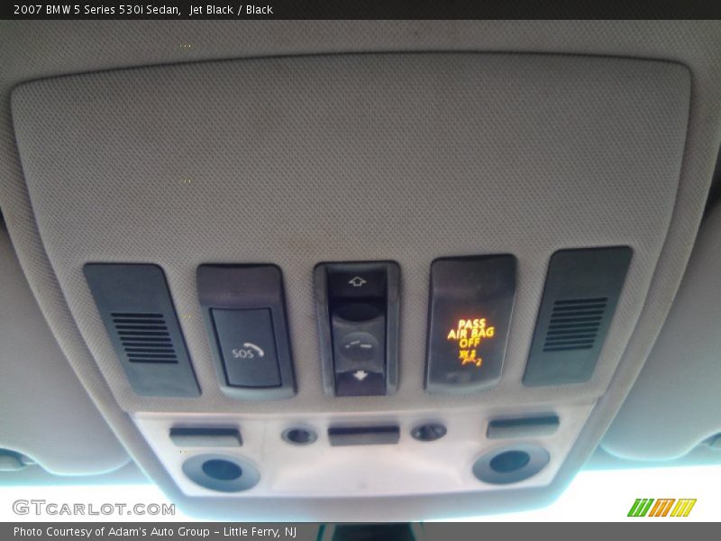Jet Black / Black 2007 BMW 5 Series 530i Sedan