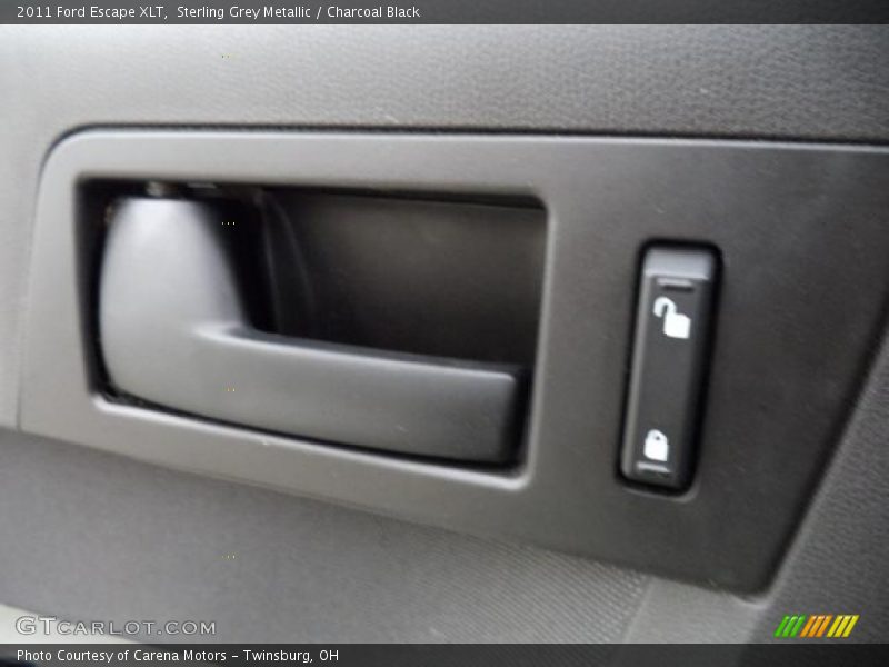 Sterling Grey Metallic / Charcoal Black 2011 Ford Escape XLT
