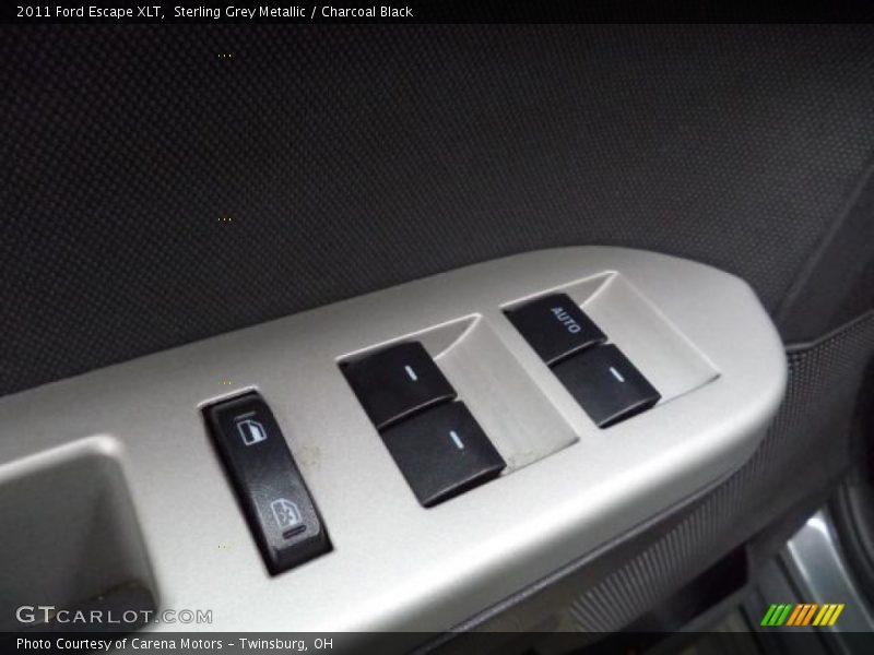 Sterling Grey Metallic / Charcoal Black 2011 Ford Escape XLT