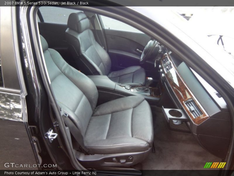 Jet Black / Black 2007 BMW 5 Series 530i Sedan