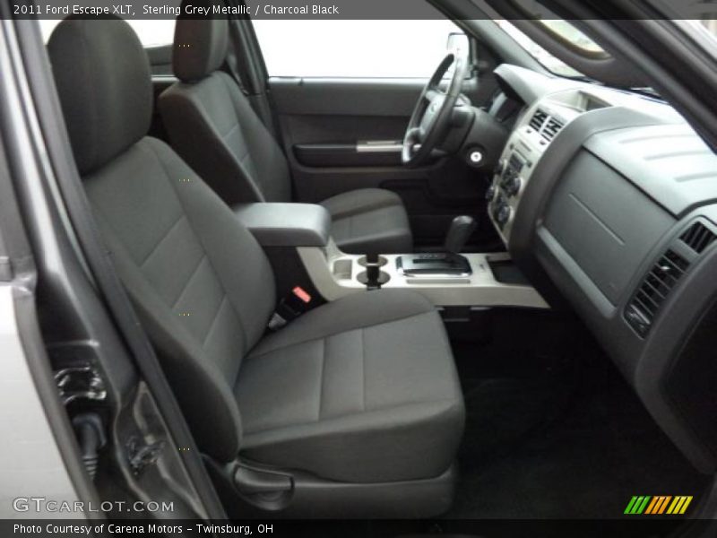 Sterling Grey Metallic / Charcoal Black 2011 Ford Escape XLT