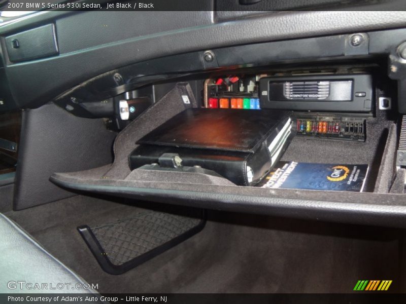 Jet Black / Black 2007 BMW 5 Series 530i Sedan