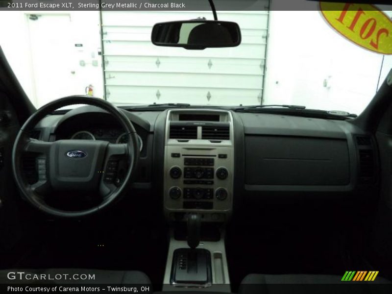 Sterling Grey Metallic / Charcoal Black 2011 Ford Escape XLT