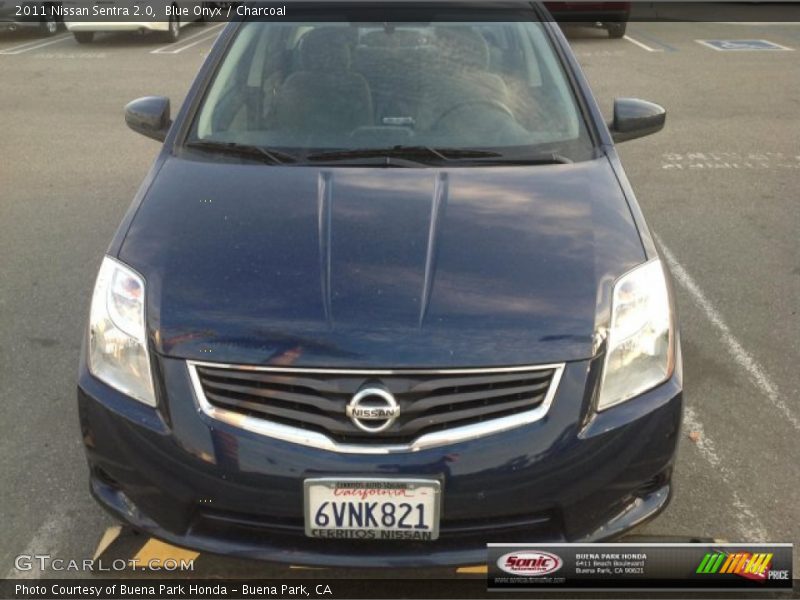 Blue Onyx / Charcoal 2011 Nissan Sentra 2.0