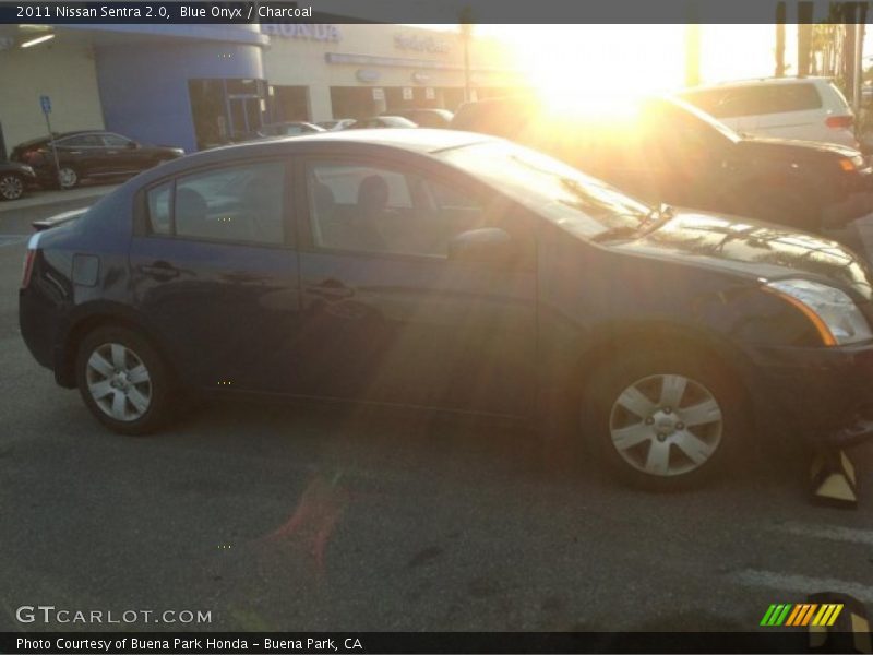 Blue Onyx / Charcoal 2011 Nissan Sentra 2.0