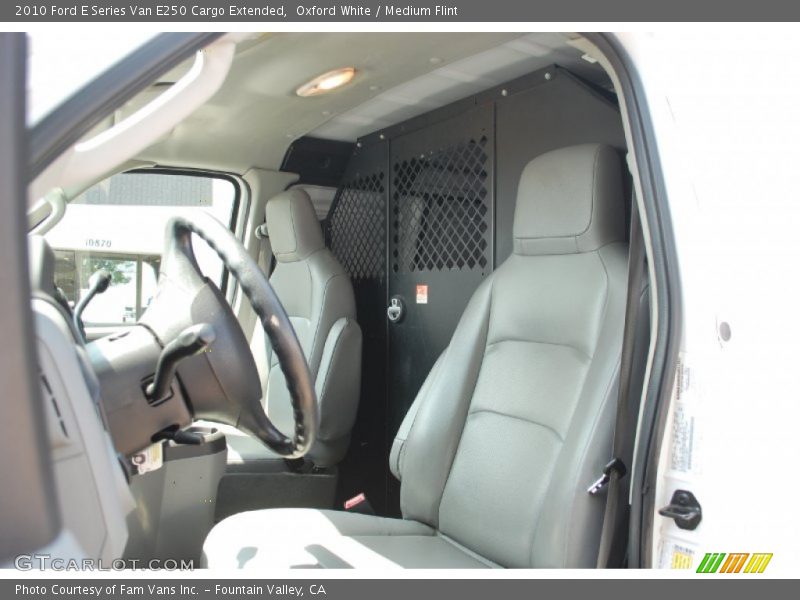 Oxford White / Medium Flint 2010 Ford E Series Van E250 Cargo Extended