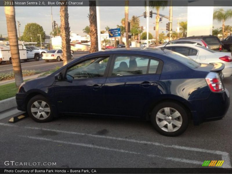 Blue Onyx / Charcoal 2011 Nissan Sentra 2.0