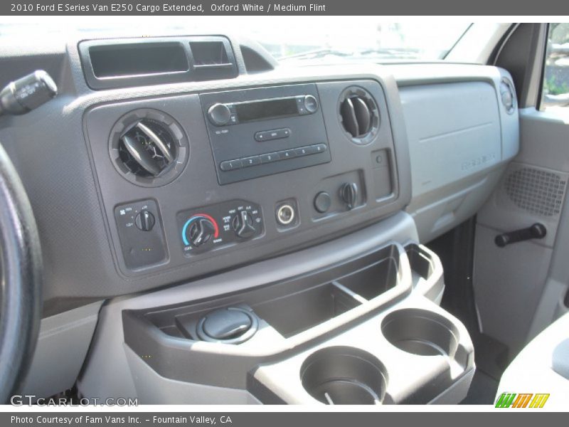 Oxford White / Medium Flint 2010 Ford E Series Van E250 Cargo Extended
