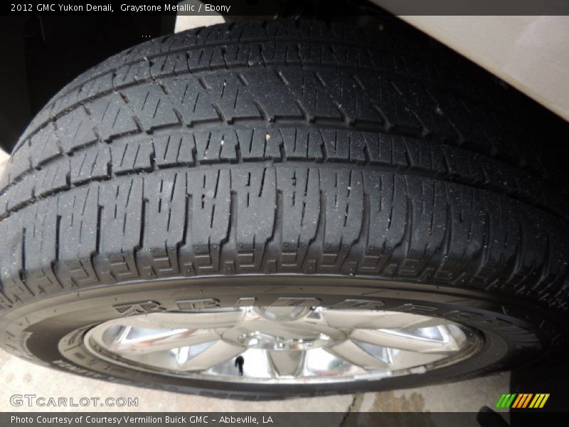 Graystone Metallic / Ebony 2012 GMC Yukon Denali